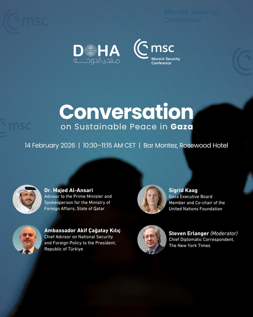 Doha Forum tweet media