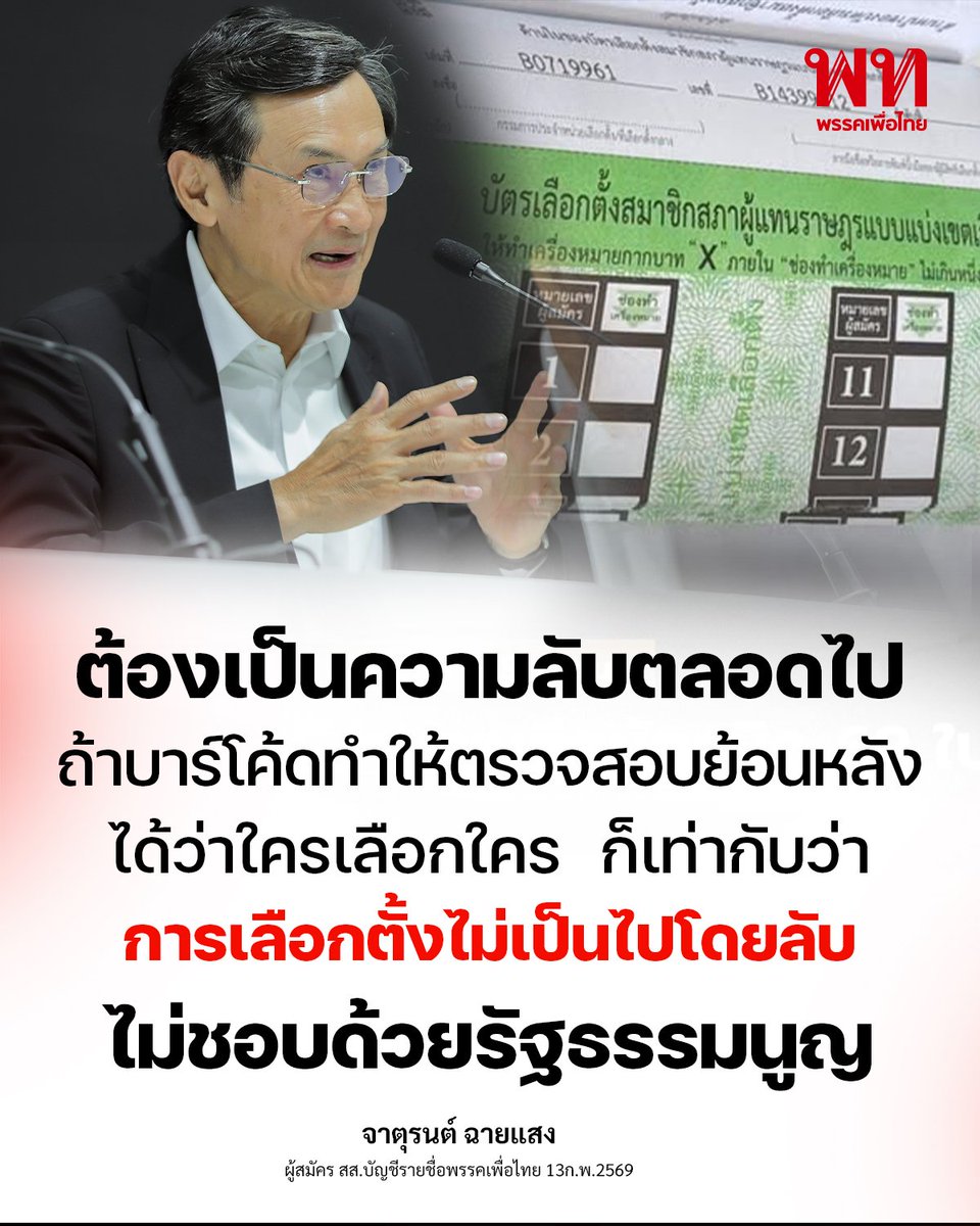 การออกเสียงลงคะแนนโดยตรงและลับ ย่อมมีความหมายว่า นอกจากผู้ออกเสียงลงคะแนนเองแล้วจะให้ผู้อื่นผู้ใดล่วงรู้ไม่ได้ ว่าออกเสียงลงคะแนนไปอย่างไร เลือกใคร และนี่ไม่ได้มีความหมาย ว่าต้องเป็นความลับเฉพาะตอนกาบัตรหรือหย่อนบัตรเท่านั้น  แต่ย่อมหมายความว่าจะต้องเป็นความลับตลอดไป