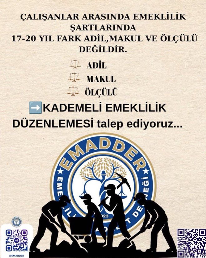 EYT'lilerden daha çok prim ödedim!

Yetmedi, bunun üstüne 17 yıl daha çalışıp prim ödeyeceğim ve bu 17 yıl boyunca EYT'li maaş alacak öyle mi?

Gavur evladı mıyım ben?
Benim çocuğum bu ülkenin evladı değil mi?

Nerede yurttaşların eşitliği ?
Nerede adalet ?

#KademeİçinYasa