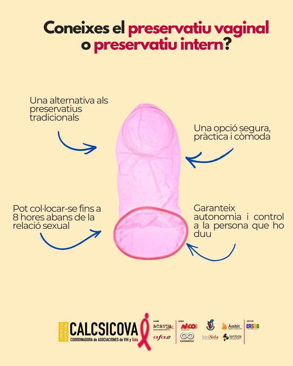 calcsicova's tweet image. 🗓️ Hui és el Dia Internacional del #condó. 

➡️ No hi ha un sol tipus de preservatiu, ni té un sol benefici, i en aquest post t'ho contem tot.

✅I recorda, l’única manera 100% fiable per a conéixer el teu estat davant les ITS és fer-se les #proves.