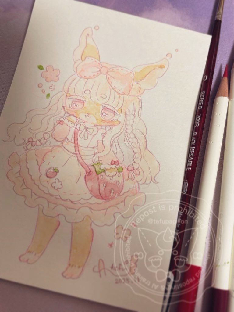 甘角てふ🌸はね・みみ・しっぽ展 tweet media