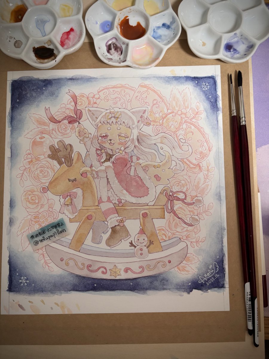 甘角てふ🌸はね・みみ・しっぽ展 tweet media