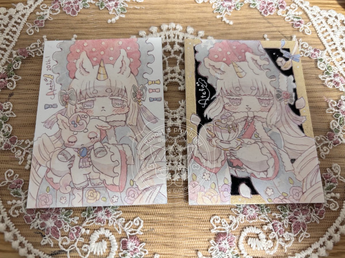 甘角てふ🌸はね・みみ・しっぽ展 tweet media