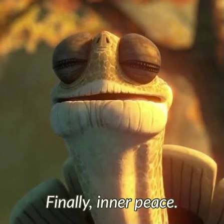 That moment the meme goes to zero, so now you can start healing from the loss