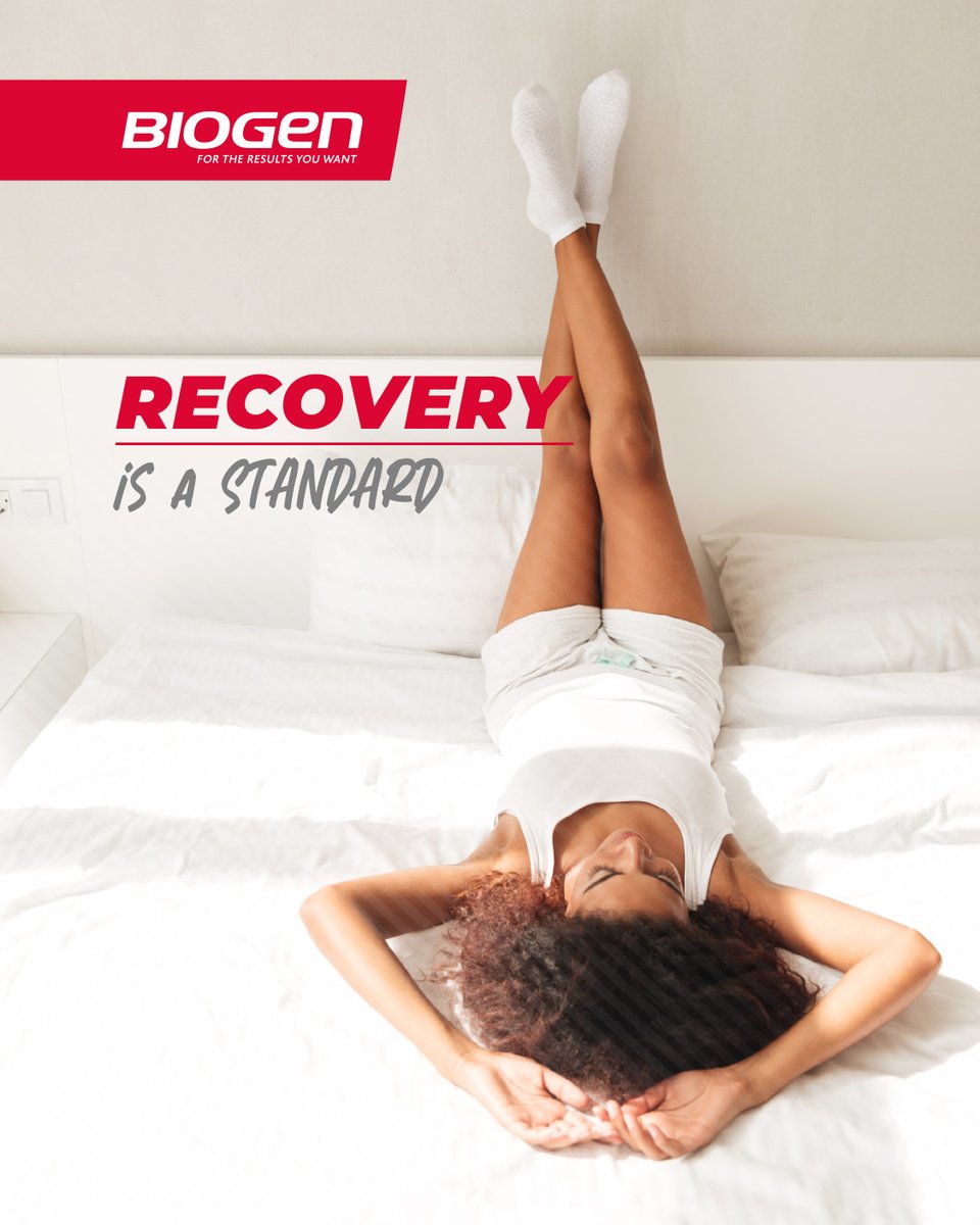 BiogenSA's tweet image. Are you no-repping your recovery? 👀

If your recovery does not match your performance standards, your results will stall.

Up your standards 🔥

Read more here: biogen.co.za/health/better-…

#Recovery #TrainSmart #Performance #FitnessTips #Biogen