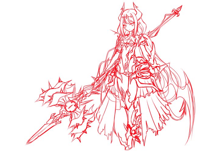 線画担当エンテンカ「ギャーーーッ!!!」 