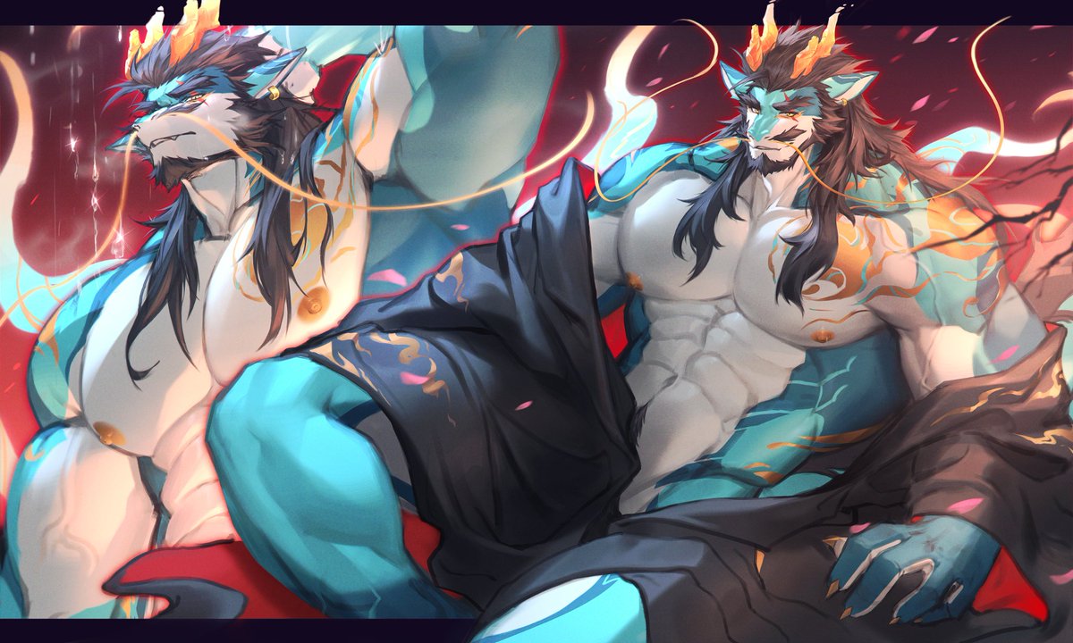 langya95's tweet photo. 祝三狼生日快乐！@DragonsMint https://t.co/wysX8VVLL9