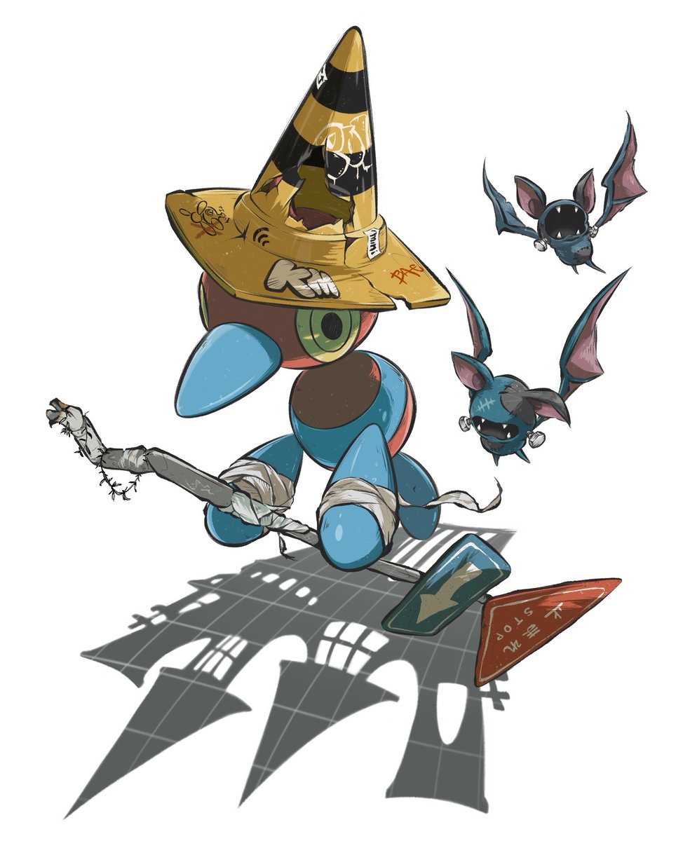 KomugiCorn's tweet image. 「ガラクタの魔女」