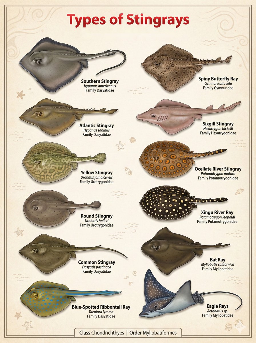 Stingray species.