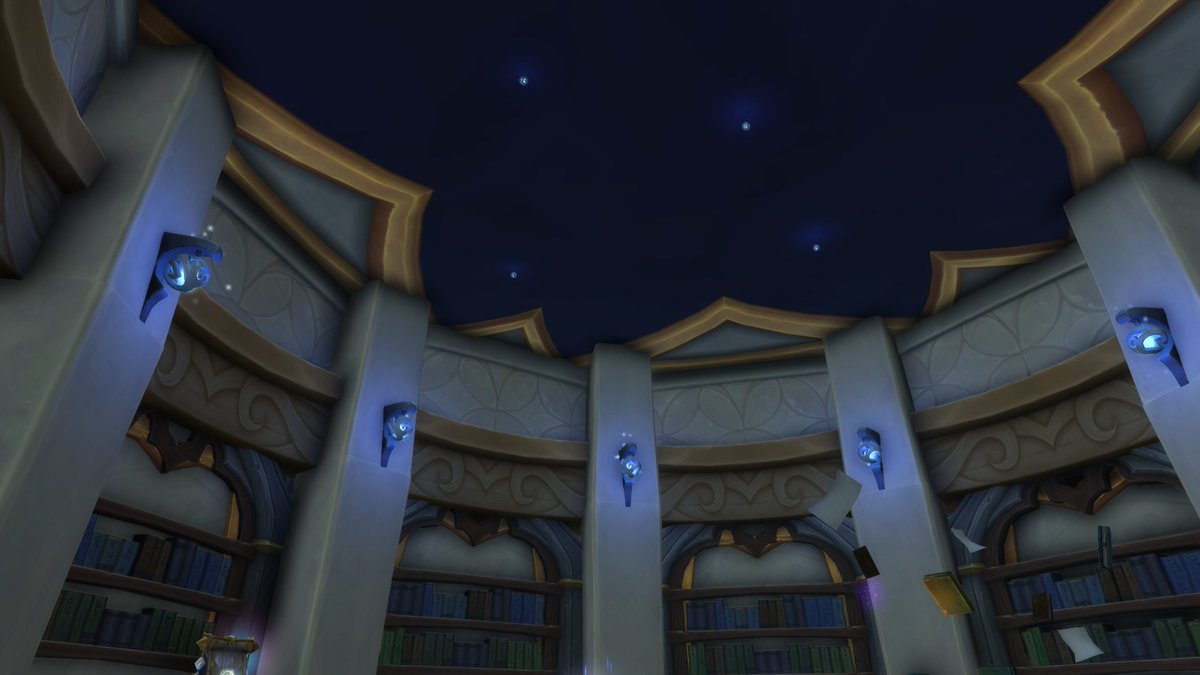 I just made a fantastic discovery. There's a (very thin) threshold that you can put your carpets in that will obscure the silvermoon blood marble without also obscuring the grey. Doing so makes the whole ceiling cost just 9 rugs!

#wowhousing