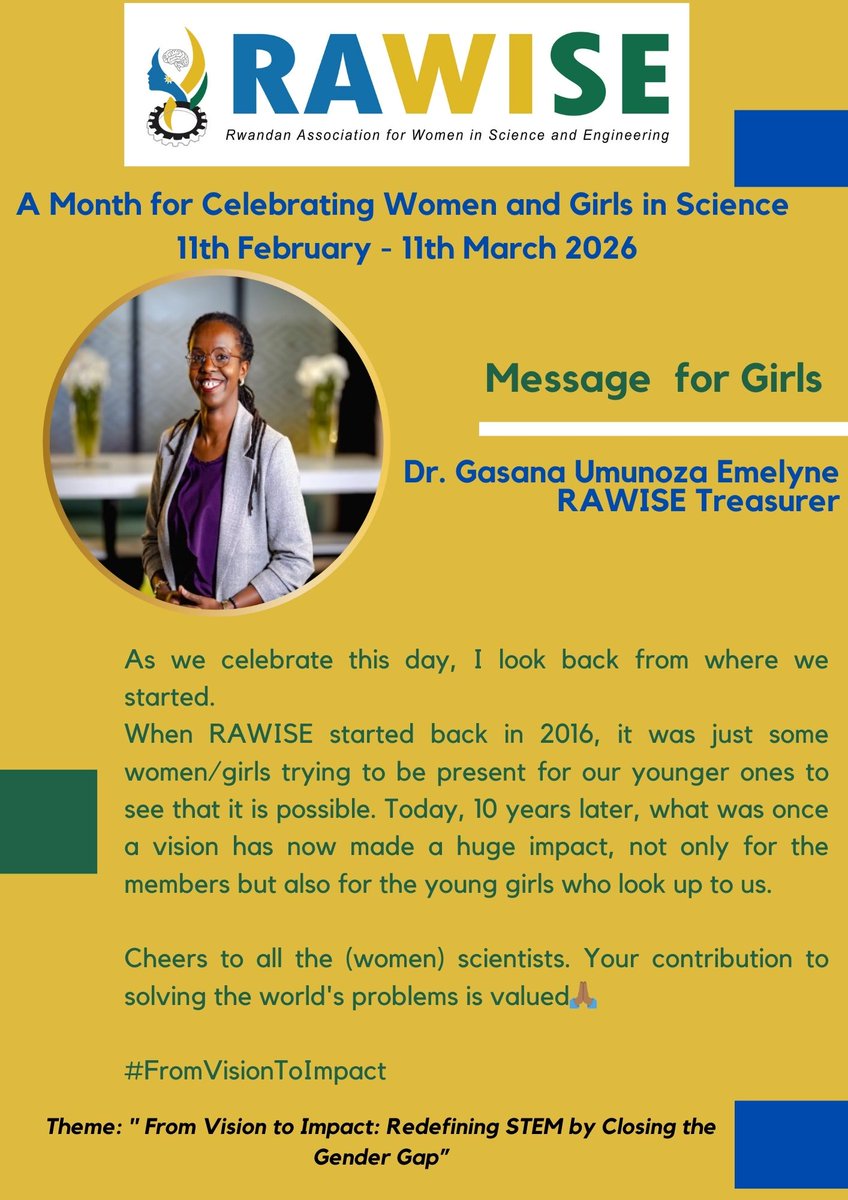 Rwandan Women in Science & Engineering tweet media