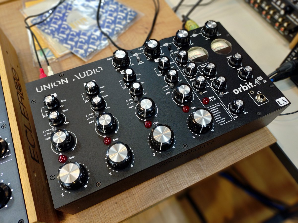 UNION AUDIOのロータリーミキサーが5月頃から販売開始します! 国内