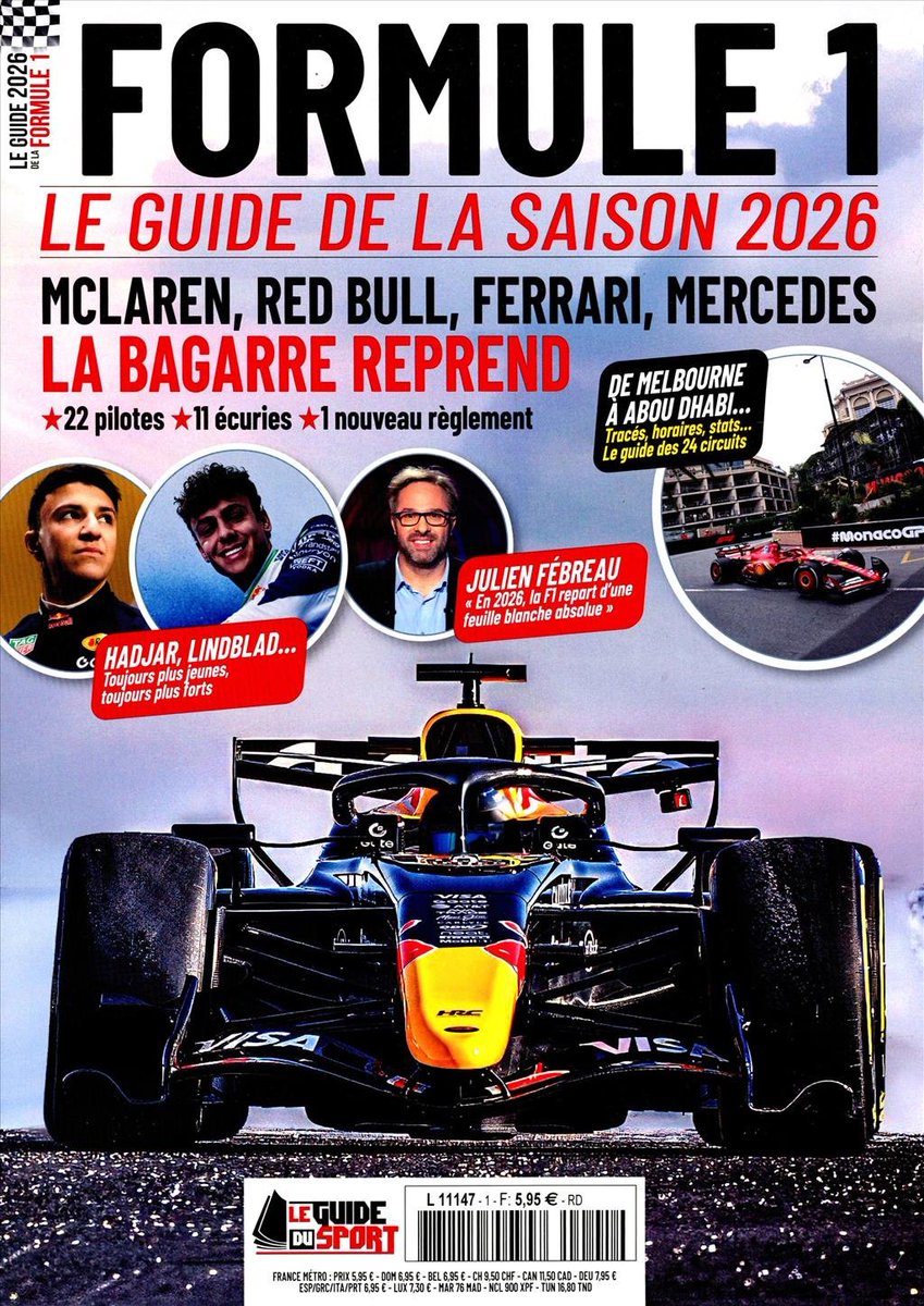 [PRESSE]

Nouveauté chez votre marchand de journaux : le trimestriel GUIDE DU SPORT (Angy communication - 5€95)