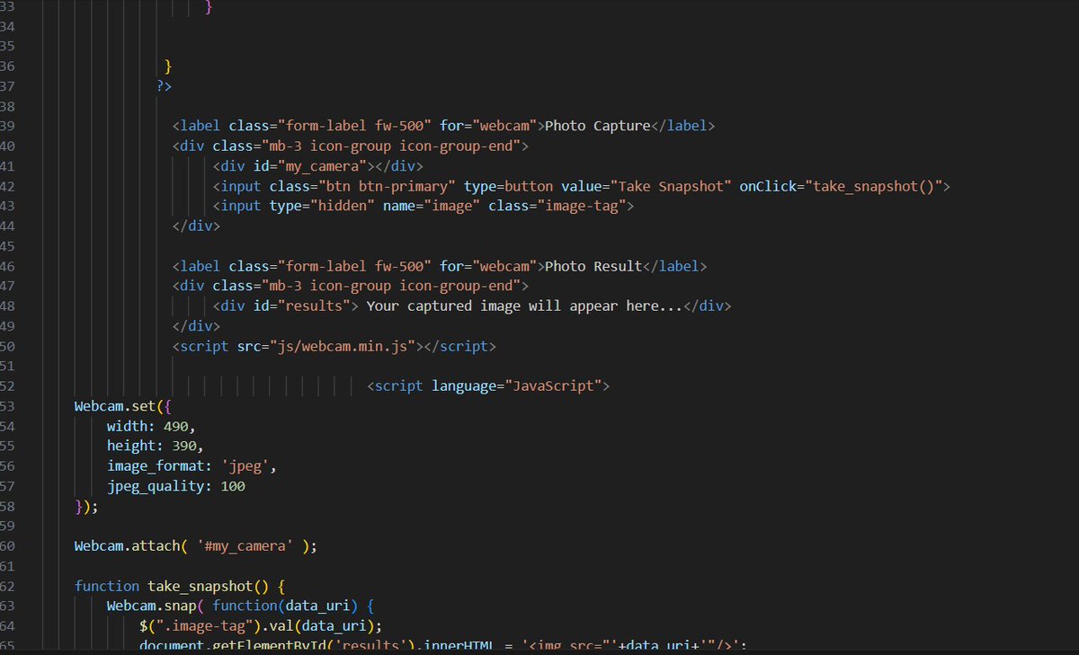 heywhybamgal's tweet photo. Another day, another win in the world of #PHP 💻🔥
Today I leveled up , learned how to resend OTP smoothly and integrated WebCam capture for user registration 📸🔐#PHP
#WebDevelopment
#BackendDeveloper
#FullStackDeveloper #SoftwareDeveloper
#LearnToCode
#TechJourney
#WebCamInteg https://t.co/mKCZixu5UL