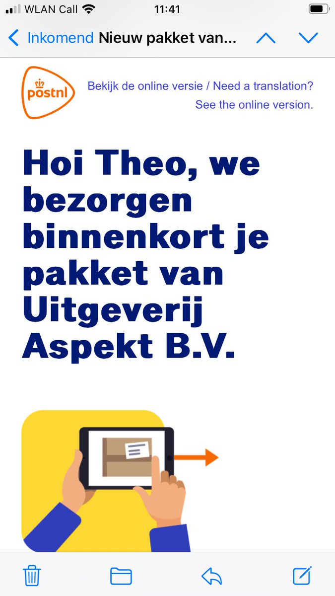 Het eerste gedrukte exemplaar van mijn nieuwste #boek, het negende, is onderweg. Dit weekeinde kritisch lezen zodat het volgende week helemaal schoon naar de drukker kan. De #boekenweek komt eraan.