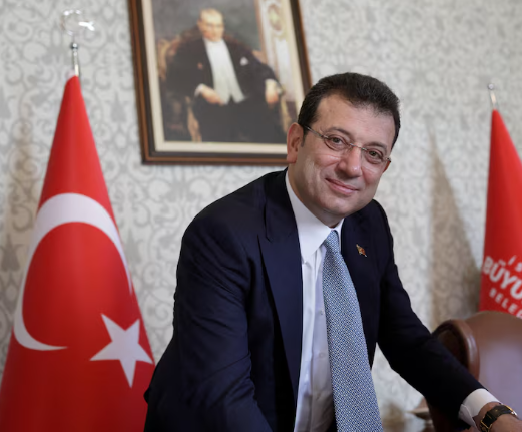 jonathanspicer's tweet photo. From behind bars, İstanbul's mayor dares Erdoğan to call early elections now: "He will run and he will lose. And Turkey will be the winner," İmamoğlu tells @Reuters  https://t.co/XDd3QwjFwn https://t.co/FkNOkyUp4t