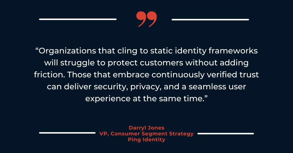 jmcleffler's tweet photo. Trust isn’t static, and identity shouldn’t be either. #PingIdentity’s Darryl Jones explains why verified trust and privacy-preserving biometrics are shaping the next era of customer IAM. Read more in Biometric Update:  https://t.co/5amfnF6Jhp https://t.co/SsjE5eR55c