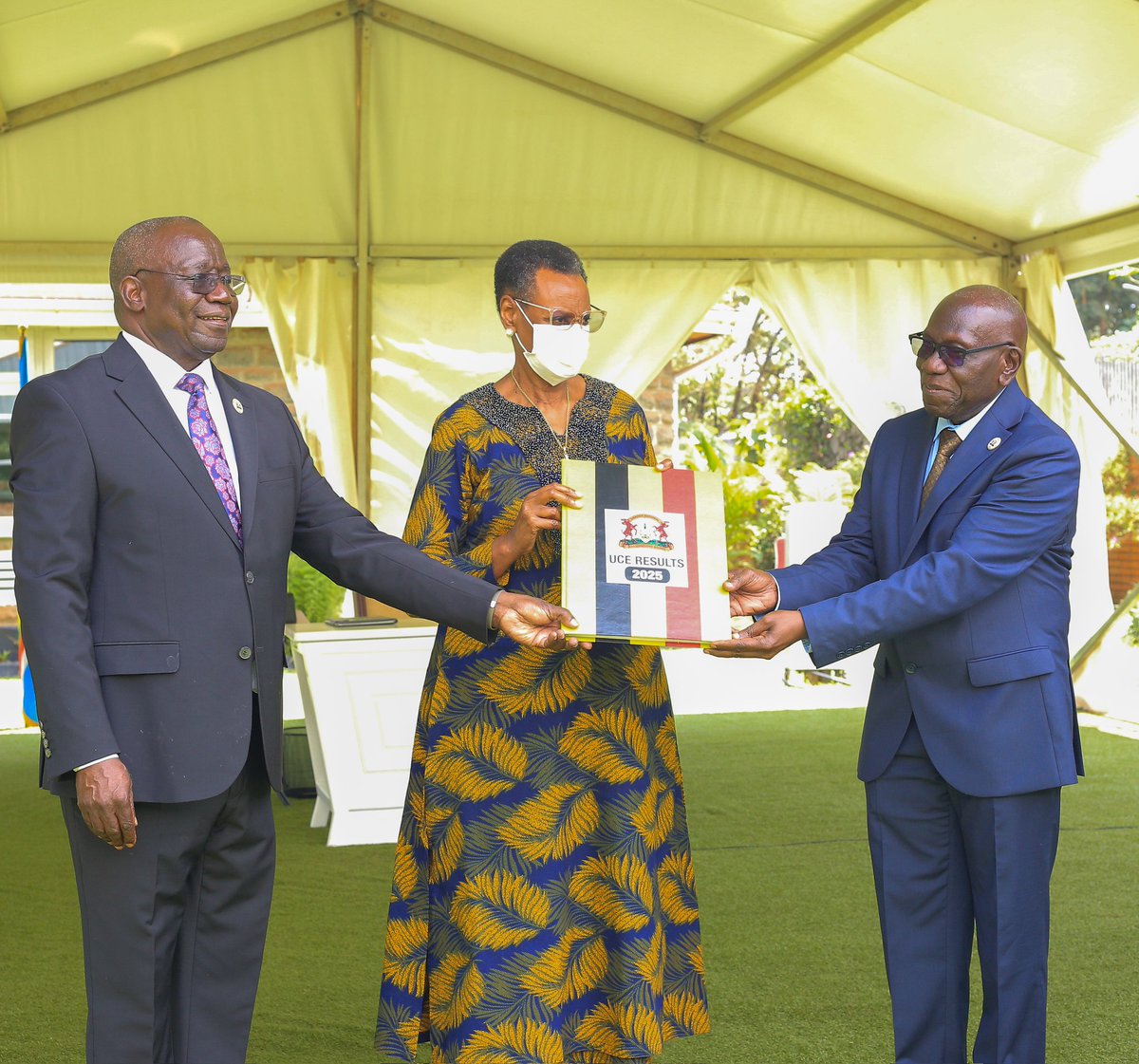 JUST IN: The First Lady and Minister of Education and Sports, Janet ...
