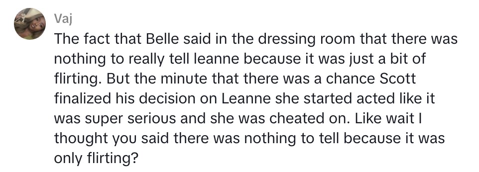 I saw a comment pointing out that Belle initially justified not telling Leanne about her interest in Scott because she said it was just some harmless flirting and nothing serious. But now that Scott chose Leanne it's suddenly super serious and supposedly deep. #LoveIslandAllStars