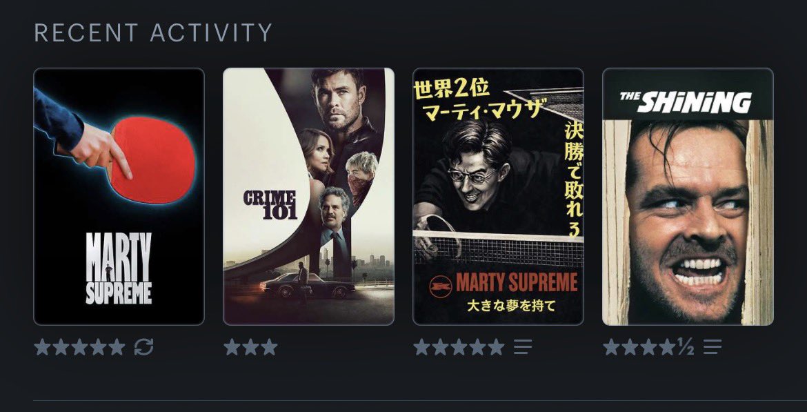 اسبوع برعاية Marty supreme 🤩