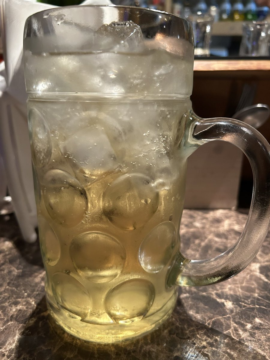 出番終わりのご褒美のデカい酒！！！！！
 #ツダヌマニア