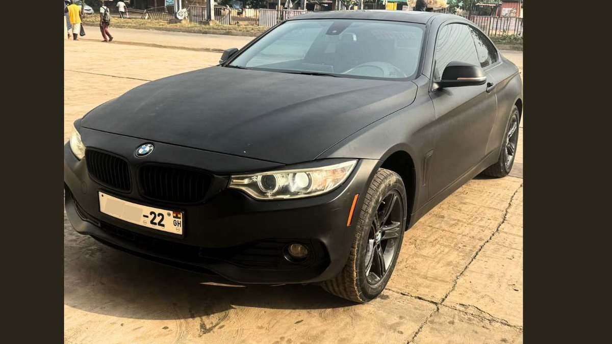 9ice360's tweet photo. @AngelAnon12 2015 BMW coupe
65k miles
Accident free
Sunroof
Push to start
Reverse camera 
All sports functions active 
Twin turbo 428i 2litre
GHc 230k https://t.co/zYZhfzW8aT