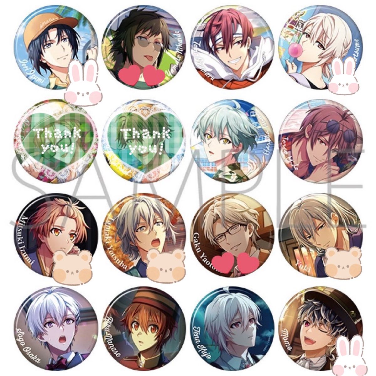 アイナナ ドラマコレクション2 缶バッジ 交換 譲渡 【譲】 一織 〇三月