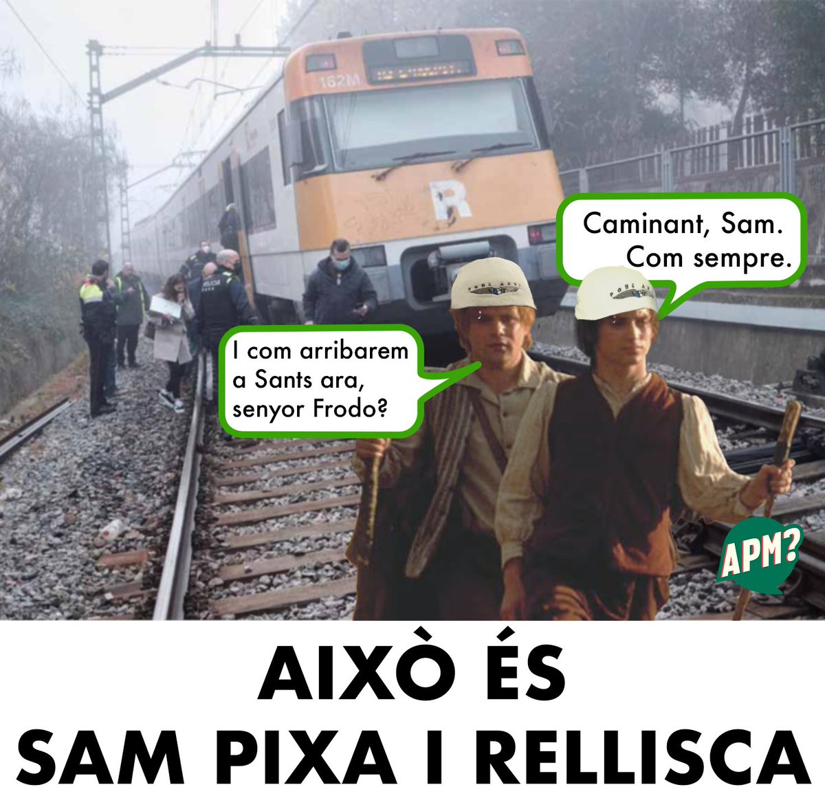Rodalies      Samseny Gamgí
                 🤝
         Anar "lentín"