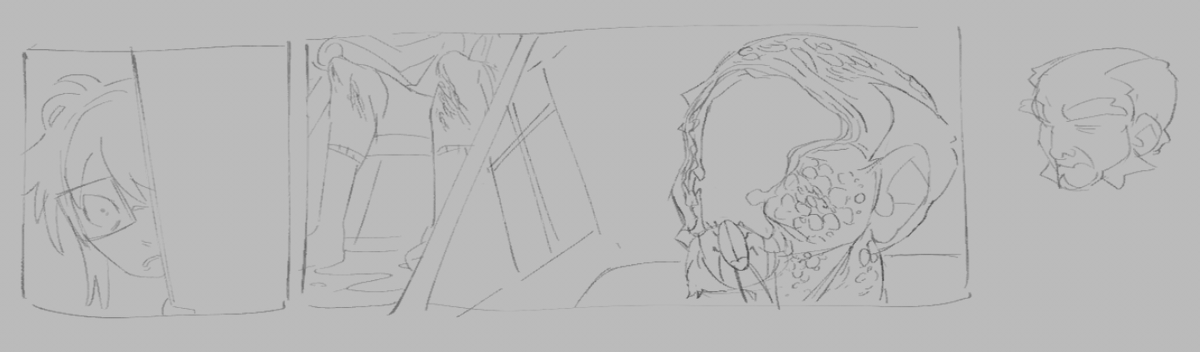 various norahs :3 (body horror warning for 3rd image)