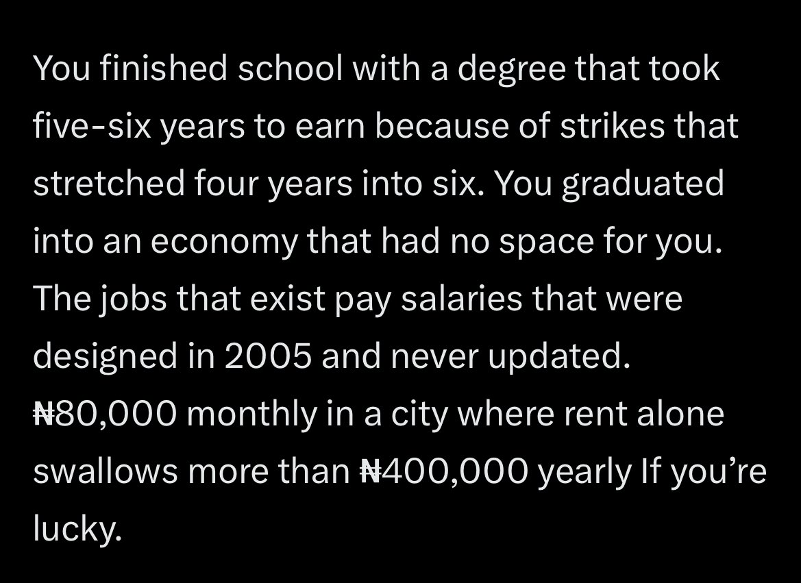 _Ogechi1's tweet photo. Mr Banks is goated! This is the reality of a lot of us

Tap in.. https://t.co/hySmwr4sRa