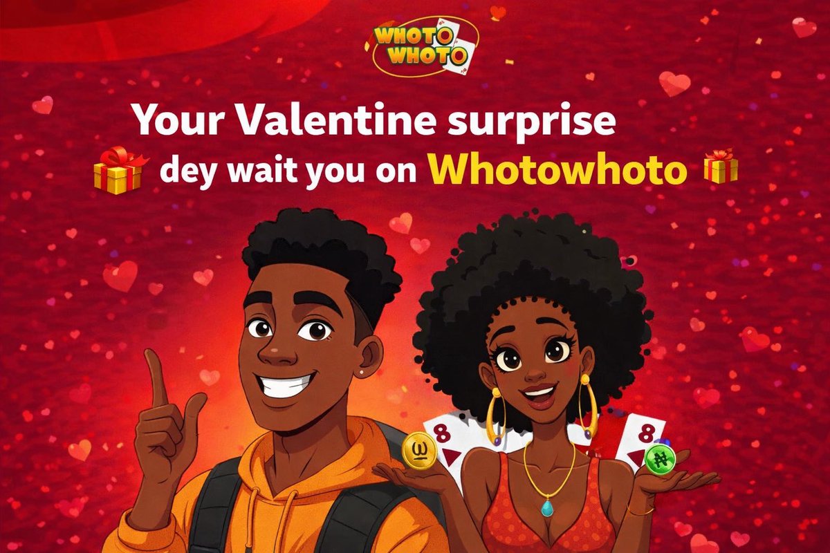 This valentine, Whotowhoto is spreading love to Whotomaniacs through the Whotowhoto leaderboard. 

13 days of intense qualification round comes to an end today. 

1 Whotomaniac will be walking home with up to 500k today. 

Who will it be? Watch out for announcements tonight. 🫵