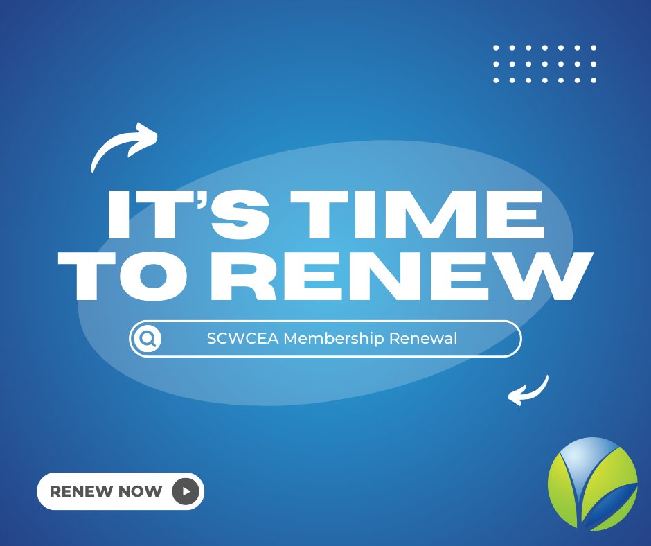 🔄 It’s time to renew your SCWCEA membership!

Ensure your access to education, networking, and exclusive member perks continues throughout 2026.
👉 Renew now: scwcea.org/join-us 

#SCWCEA #Membership2026 #RenewToday