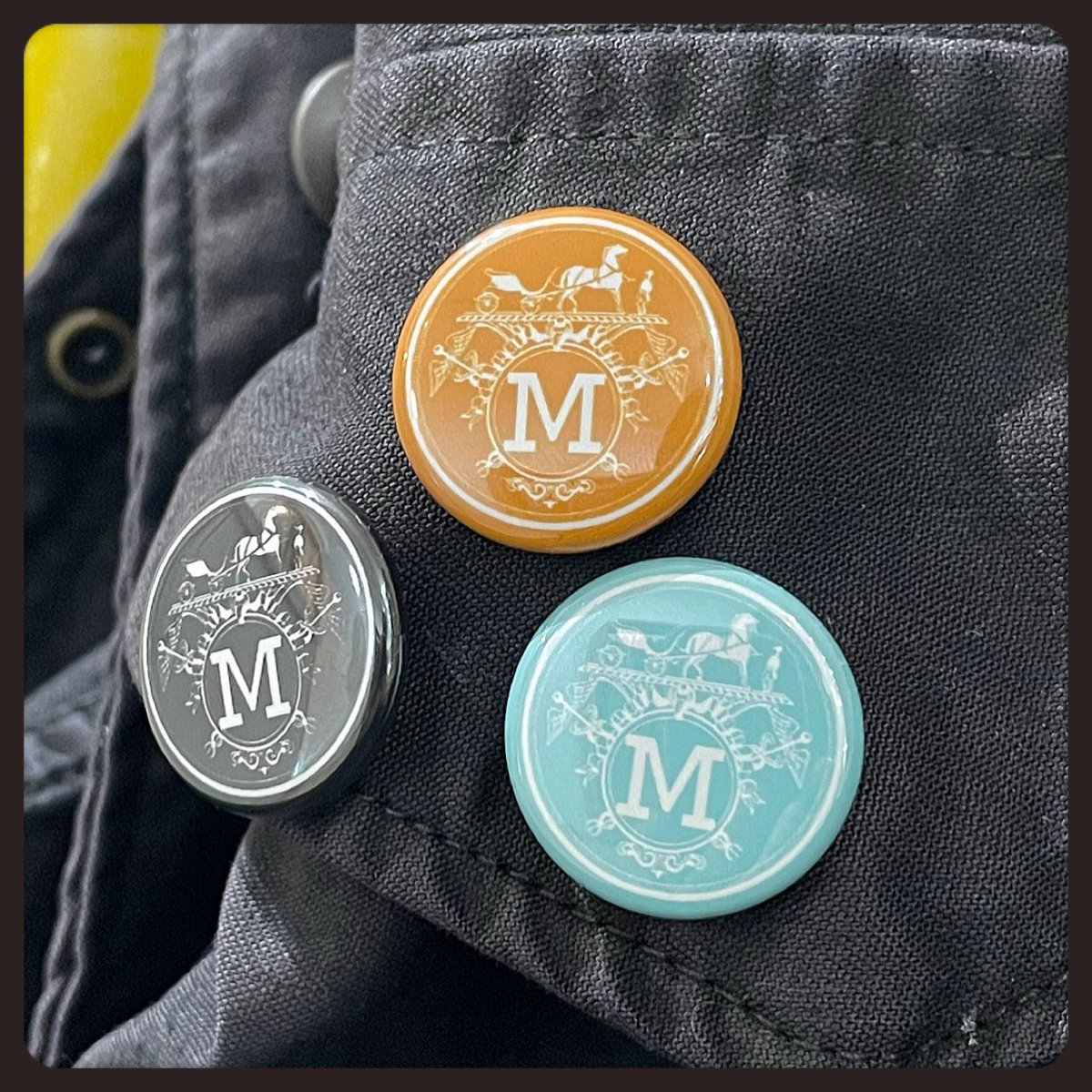 miracle_id's tweet image. 【PinBack Button】
-🐎🐎🐎-
#pinbackbutton #25mm #novelty #午年 #ythx