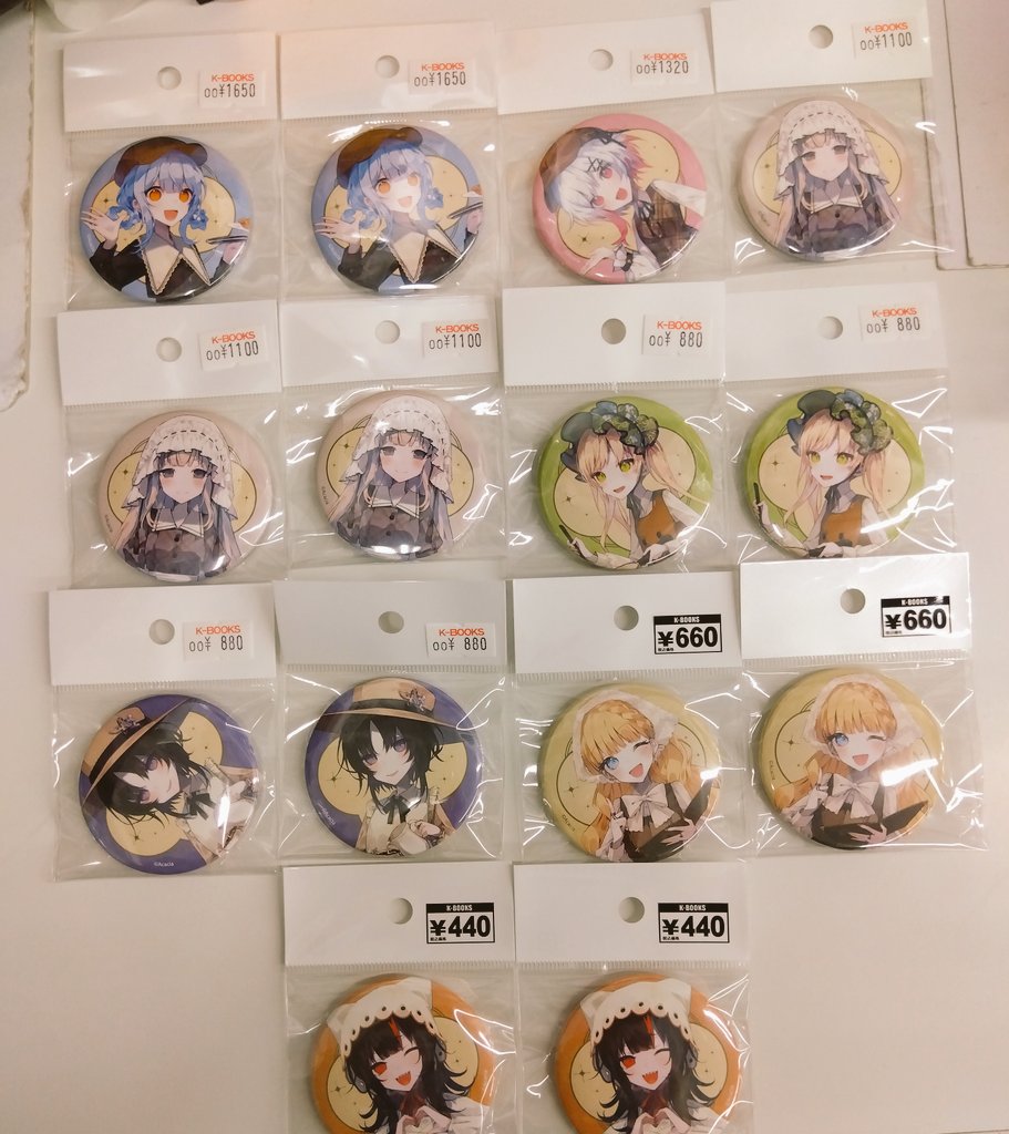 入荷情報】 魔法少女ノ魔女裁判 まのさば 江ノ島 コラボ 缶バッジ