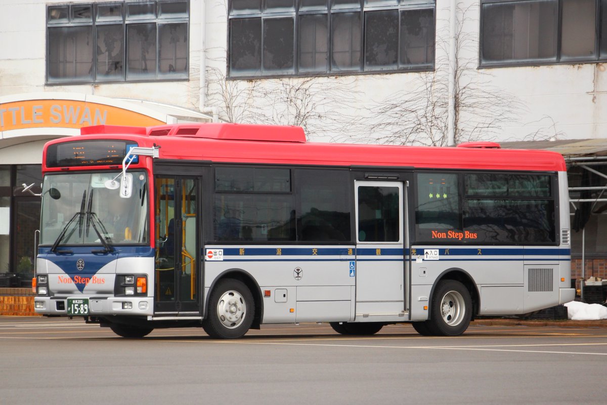 新潟交通観光バス 京ヶ瀬(営) H1589 新潟200か1589 (11年式 PDG