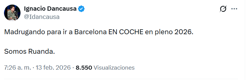El clasismo es considerar tercermundista lo que cada día hacen decenas y decenas de miles de sus propios compatriotas.