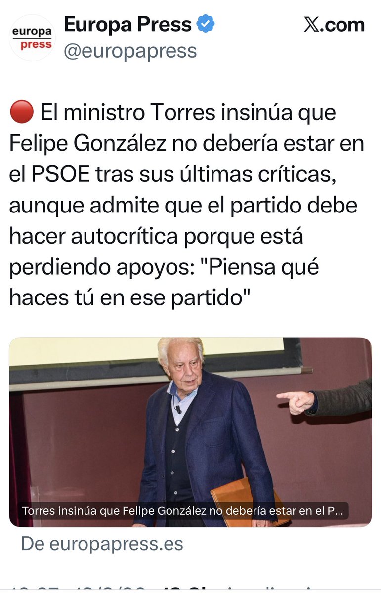 Los niños <a href="/avtorresp/">Ángel Víctor Torres Pérez</a> hablan lo que oyen en casa <a href="/PSOE/">PSOE</a> <a href="/sanchezcastejon/">Pedro Sánchez</a> 😡