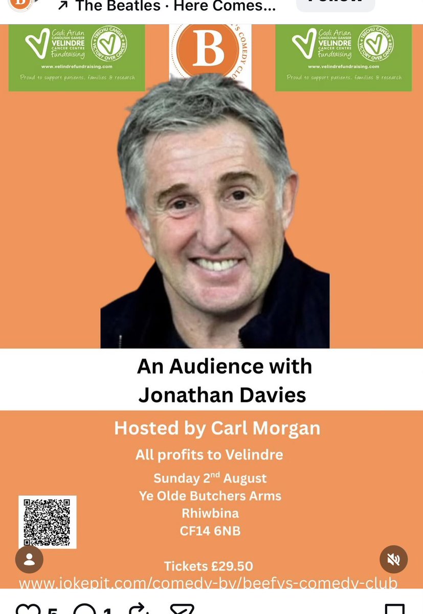 Should be a good one - tickets just out.