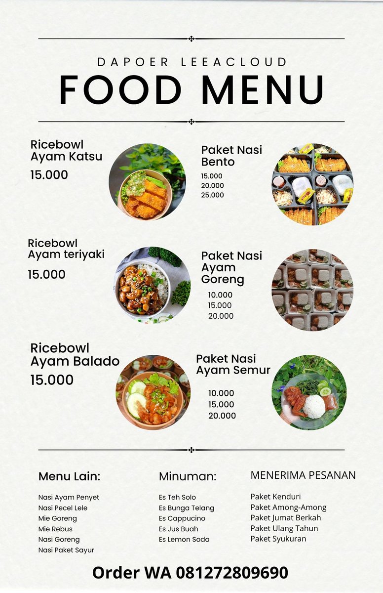 leeacloud's tweet photo. HELP RT! THANKYOUUU ♥

hello aku open pre-order jajanan pasar,es dan nasi kotak untuk bulan puasa ya 
Yang mau pesen buat dibagikan boleh bgt langsung ketuk dm aku atau bisa lsg ke no hp yg tertera ya guys ♥😊
Aku dom Lampung 
thankyouu &amp; have nice day semuaa

#zonauang https://t.co/j3NdP1BZA5
