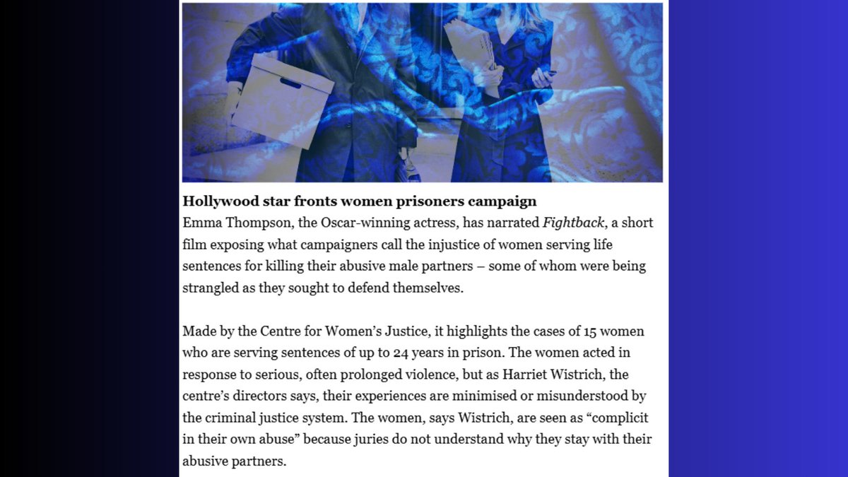 Centre for Women's Justice tweet media