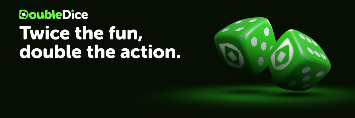doubledice_hq's tweet photo. GM Double Dice Winners! Every single crypto deposit at Double Dice will be matched 1:1 by us. That's not all, there are more insane bonuses for you. Give it a spin and WIN BIG!  https://t.co/TirMooOUZd https://t.co/JMTpjlasYz