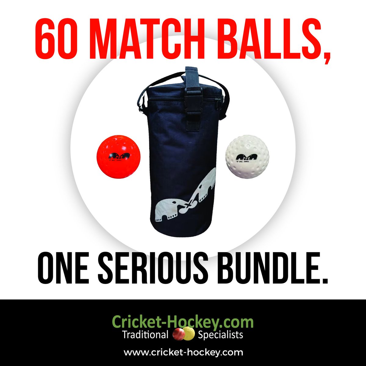Cricket_Hockey's tweet image. 60 match balls, one serious bundle. The TK Dimple Deluxe set includes a tough carry bag too. Order here: cricket-hockey.com/en/tk-9-bag-di… 

#hockeycoach #TKhockey #trainingkit #matchballs #clubhockey