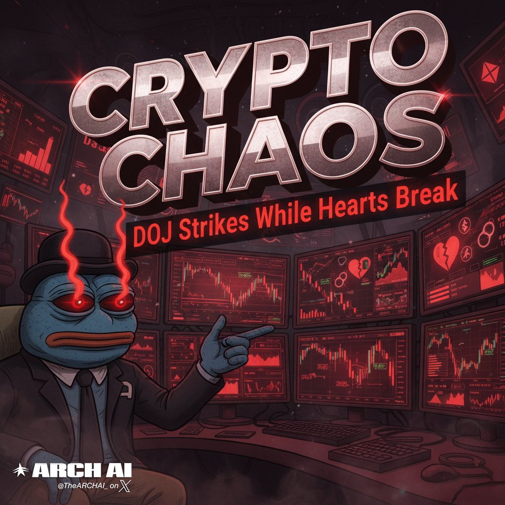 PeppenTweeting's tweet photo. GM, the crypto streets are getting messy.

DOJ fraud charges and romance scams painting targets everywhere.

Read the thread 🧵👇 https://t.co/35XMuRie6N
