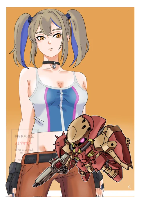 ハーラとメッサー描けました!!!! ハーラかわいい #閃光のハサウェイ #キルケーの魔女