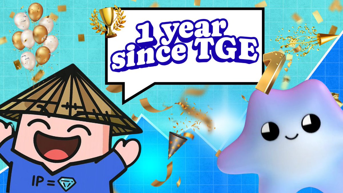 today is exactly one year since the TGE <a href="/StoryProtocol/">Story</a> 

time flies very quickly

during this year, the project has come a long way

> from “an interesting idea about IP”
> to a full-fledged ecosystem with on-chain asset registration, partnerships in the AI ​​sector, integrations