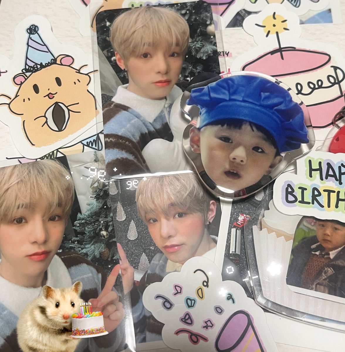 bowenhamster's tweet photo. babyボーウェン届いた🎁🥹🍀

#CHENBOWEN #천보원 #ボーウェン https://t.co/N9GXwp8bUO