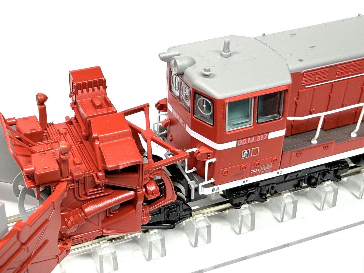 マイクロエース A8168 DD14-317 ロータリー式除雪機関車 標準色 晩年