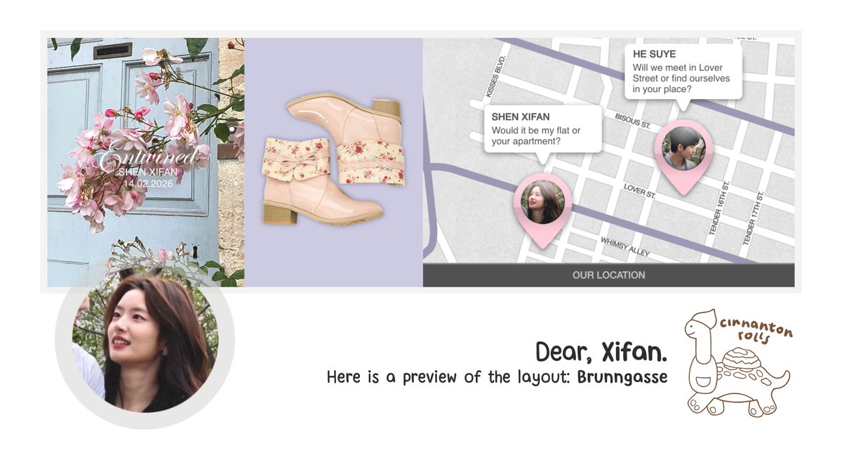 theTeenyBrachio's tweet image. Help repost please? Thank you! 💗 #zonauang

Nara ada 4 layout dengan faceclaim Esther Yu, Zhao Jinmai, Zhang Ruonan, dan Xu Ruohan yang bisa kamu bawa pulang sekarang juga! &amp;gt;___&amp;lt;

💰 IDR 14K/ea (harga khusus RS)
🦕 + IDR 2K for extra ava! (Couple)
‼️ Free retext &amp;amp; preview!