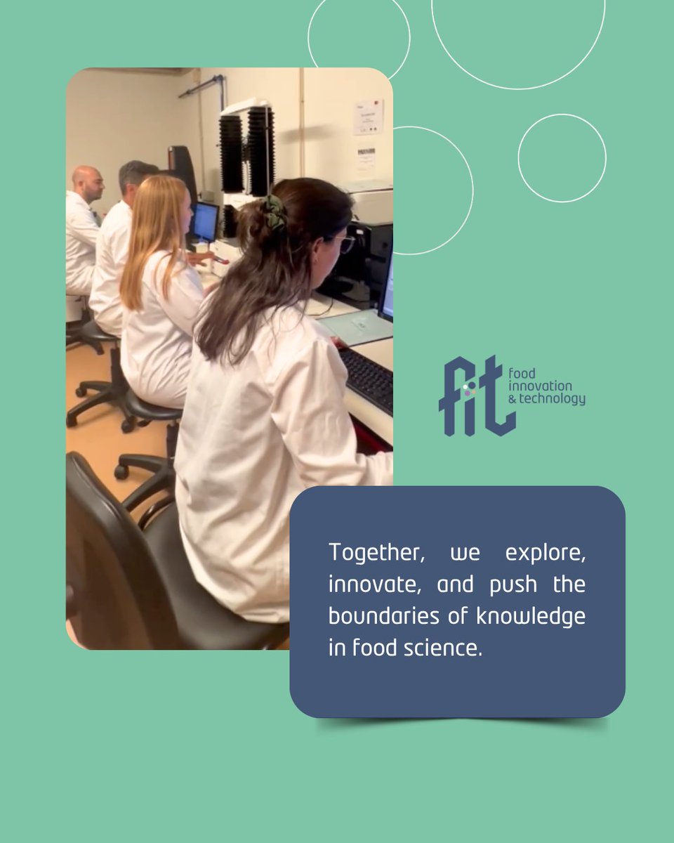 FitUMinho's tweet photo. We are pleased to present our group, a highly multidisciplinary team committed to developing scientific and technological solutions with tangible societal impact. #FoodInnovation #FoodScience #FunctionalFoods #Sustainability #FITResearch https://t.co/5moCjl4tfN