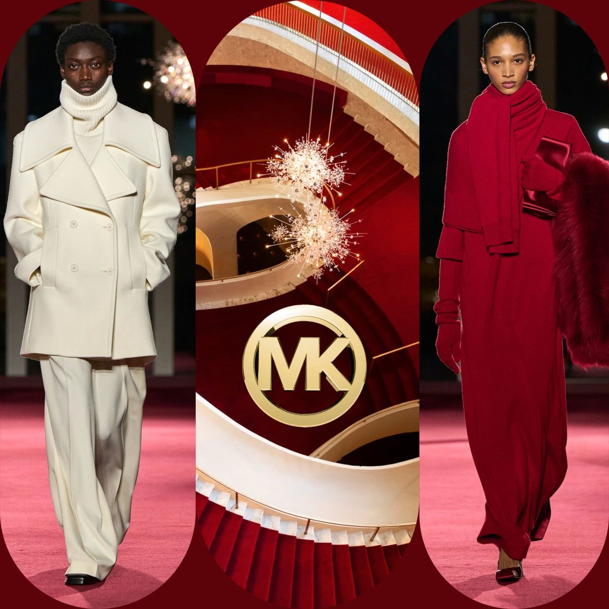 runwaymagazine's tweet photo. Michael Kors Fall Winter 2026-2027 45Anniversary “45 Years of Urban Glamour”. Story by RUNWAY MAGAZINE: https://t.co/CtuKo6387Z
#RunwayMagazine #NYFW #MichaelKors https://t.co/aNjdhvnPde